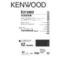 KENWOOD E212MD Owner's Manual cover photo