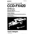 SONY CCD-FX420 Owner's Manual cover photo