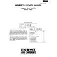 ONKYO A8037 Service Manual cover photo
