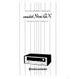 KENWOOD NINEGX Owner's Manual cover photo