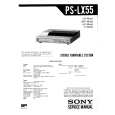 SONY PSLX55 Service Manual cover photo