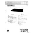 SONY DTM100 Service Manual cover photo
