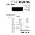 SONY STR-DE405 Service Manual cover photo