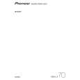 PIONEER VSX-LX70/HAXJ5 Owner's Manual cover photo