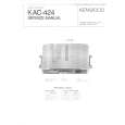 KENWOOD KAC424 Service Manual cover photo