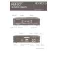 KENWOOD KM-207 Service Manual cover photo