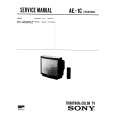 SONY KVM2901E Service Manual cover photo