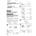 SONY WM-FX661 Owner's Manual cover photo