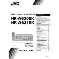 JVC HR-A630EK Owner's Manual cover photo