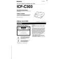SONY ICF-C303 Owner's Manual cover photo