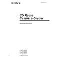 SONY CFD-G30 Owner's Manual cover photo