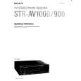 SONY STR-AV1000 Service Manual cover photo