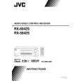 JVC RX-6042SSE Owner's Manual cover photo