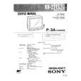 SONY KV-27TS20 Owner's Manual cover photo