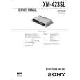 SONY XM423SL Service Manual cover photo