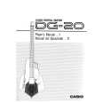 CASIO DG20 Owner's Manual cover photo