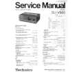 TECHNICS SUV660 Service Manual cover photo