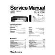 TECHNICS SLZ1000 Service Manual cover photo