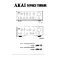 AKAI AM75 Service Manual cover photo