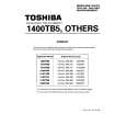 TOSHIBA 1400TB5 Service Manual cover photo