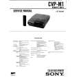 SONY CVP-M1 Service Manual cover photo
