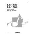 CASIO LK55 Owner's Manual cover photo