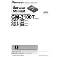 PIONEER GM-3100T/XU/CN Service Manual cover photo