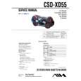 SONY CSDXD55 Service Manual cover photo