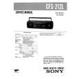 SONY CFS212L Service Manual cover photo