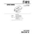 SONY ITM10 Service Manual cover photo
