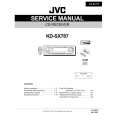 JVC KDSX787 Service Manual cover photo