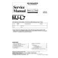 PIONEER MJL7 Service Manual cover photo