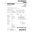 SONY MHCGN660 Service Manual cover photo