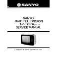 SANYO 12T224 Service Manual cover photo