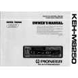 PIONEER KEHM8250 Owner's Manual cover photo