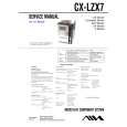 SONY CXLZX7 Service Manual cover photo