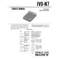 SONY IVO-N7 Service Manual cover photo