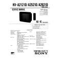 SONY KVM2531 Service Manual cover photo