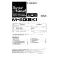 PIONEER M90BK Service Manual cover photo