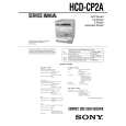 SONY HCDCP2A Service Manual cover photo