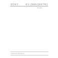 SONY KV29XTR2 Service Manual cover photo