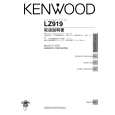 KENWOOD LZ919 Owner's Manual cover photo