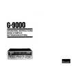 SANSUI G-9000 Owner's Manual cover photo