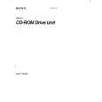 SONY CDU7511 Owner's Manual cover photo