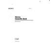 SONY TC-KE500S Owner's Manual cover photo