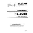 TEAC DA-45HR Service Manual cover photo
