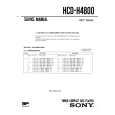 SONY MHC4800 Service Manual cover photo