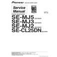 PIONEER SE-MJ2/XZC/EW5 Service Manual cover photo