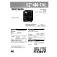 SONY HST414/L Service Manual cover photo