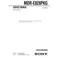 SONY MDR-E828PKG Service Manual cover photo